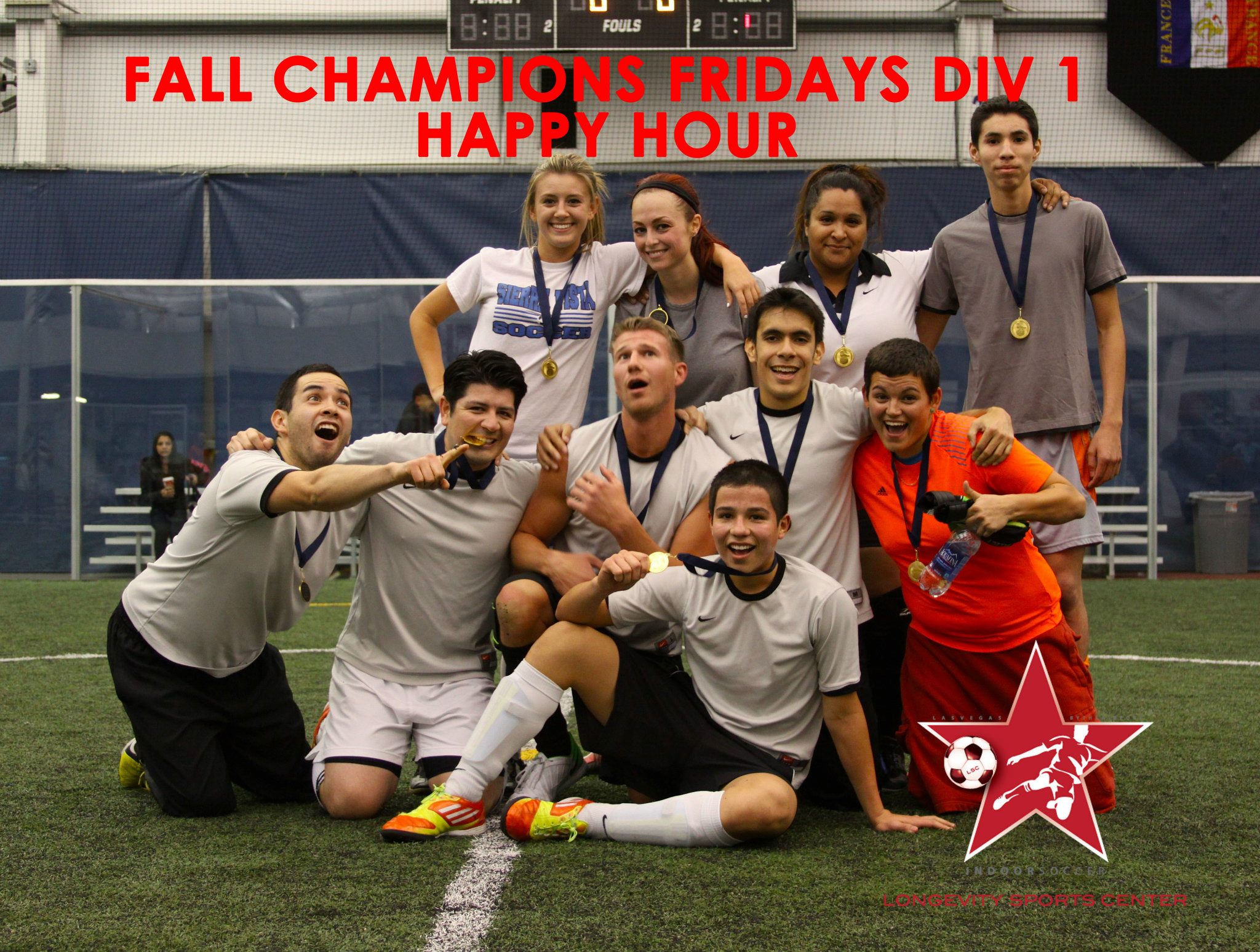 Fall Happy Hour Longevity Sports Center Indoor Soccer